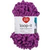 Red Heart E884.0115 Loop-It - Ovillo de lana, Berry Gorgeous,