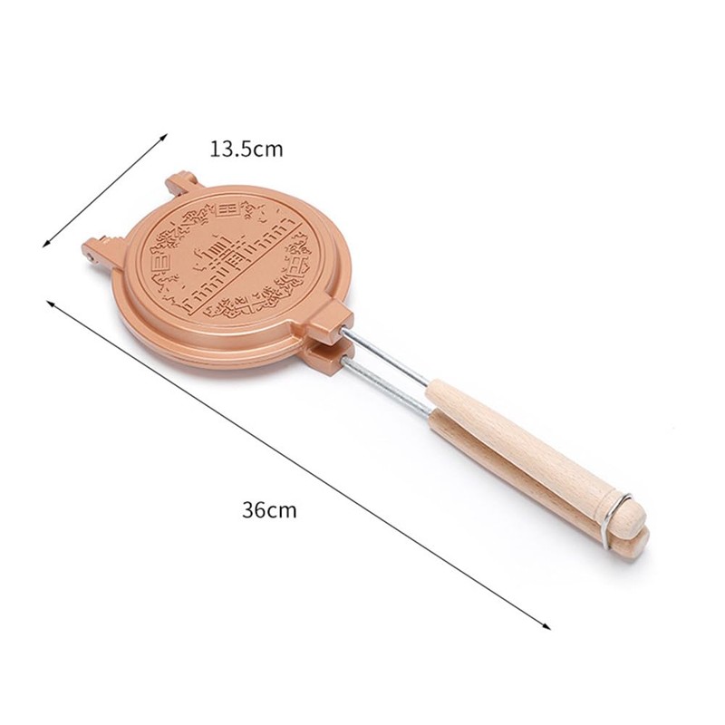 Lidzopas Sandwich Maker Pan,Non-Stick Grilled Cheese Maker Round Shape Sandwich