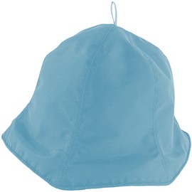 Sauna Hat, Sauna, Men's, Women's, Lowliu, Nylon, Sauna Hat, One Size Fits All, blue (light)