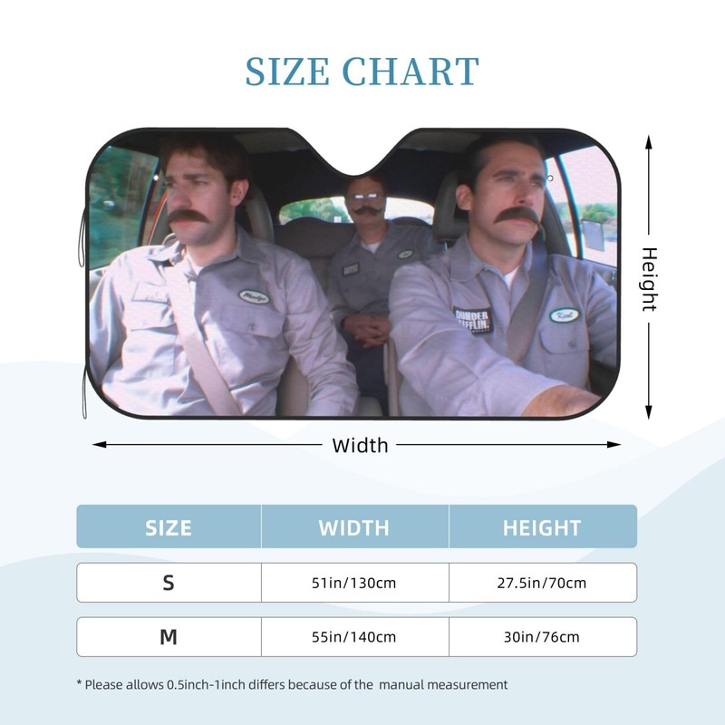Funny Windshield Sun Shade Foldable Sunshade for Car Windshield Covers