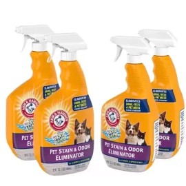 ARM & HAMMER Pet Stain and Odor Eliminator Spray 32 oz. - (4-pack)