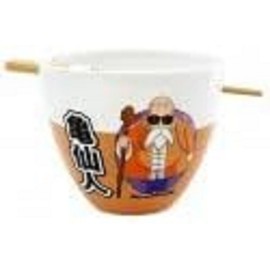 JUST FUNKY Dragon Ball Z Avec Baguette Ramen Bowl, Roshi, 470 ml