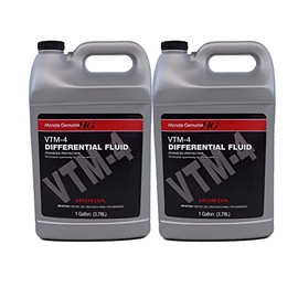 Genuine OEM Set of 2 Galon VTM-4 Differetial Oil Fluids for Honda Acura