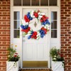 4th of July Independence Day Tulip Wreath Artificial Flower Wreath