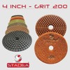 Granite Wet Diamond Polishing Pads 4 Inch for Marble Concrete