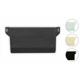 MOONLITE 20 Pcs 89mm 3.5 inch wide Vertical Blind Bottom Weights - Replacement Spare Bottom Weights for Vertical Blind Available in White, Black, Peach and anthracite Colour (White Colour, Pack of 20)