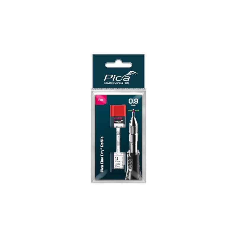 Pika Marker 7031SB Round Leads for Architectural Pencil Fine Dry