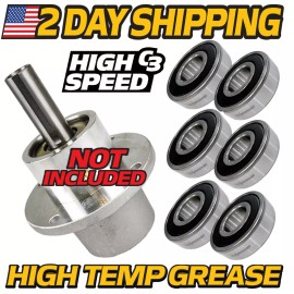 HD Switch (6 Pk) Spindle Bearings fits Wright Stander 32" 36" 42" Deck 71460022 95460018