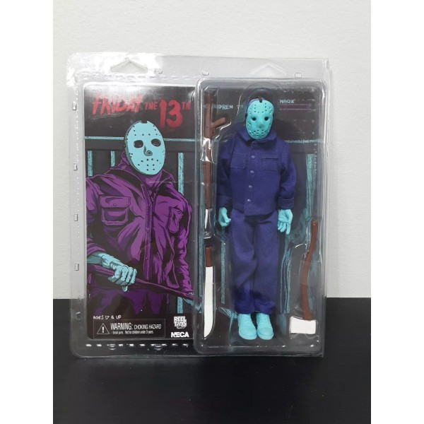 NECA FRIDAY THE 13TH, JASON NES VIDEO GAME SERIES CLOTHED