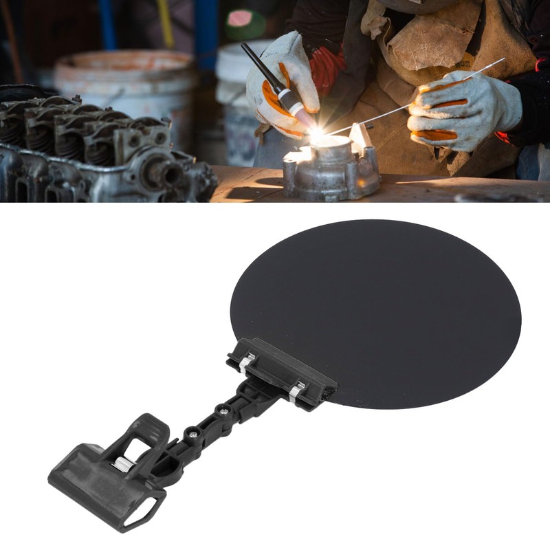 Welding Blackout Panel, 18cm Round Safety Welding Curtains with Clip,