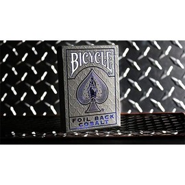 Bicycle Rider Back Cobalt Luxe (Blue) Version 2 by US Playing Card Co
