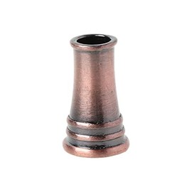 PEILINZE 5 Pcs Vintage Metal Round Pen Holder Pen Holder Quill Dip Pen Holder School Office Stationery Student Gift