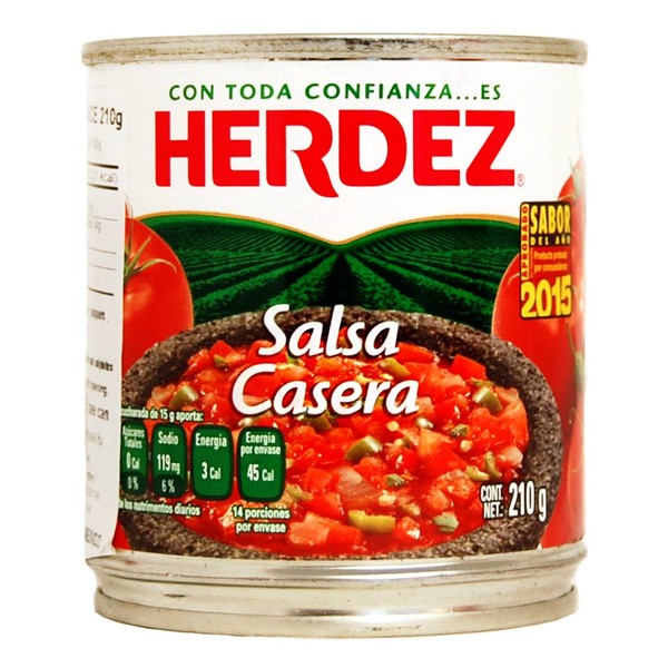 Mexgrocer Herdez Salsa Casera (Pack of 2)