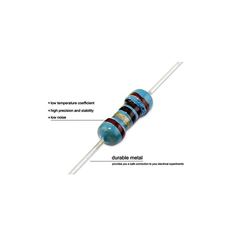 ARCELI 600 pieces 30 types of resistor, each 20 1/4