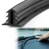 DACIRTY Dashboard Edge Trim Seal, 6.56Ft High Elastic Flexible Rubber