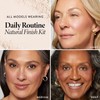 Daily Routine: Natural Finish Full Face Kit (4 PC):_Deep