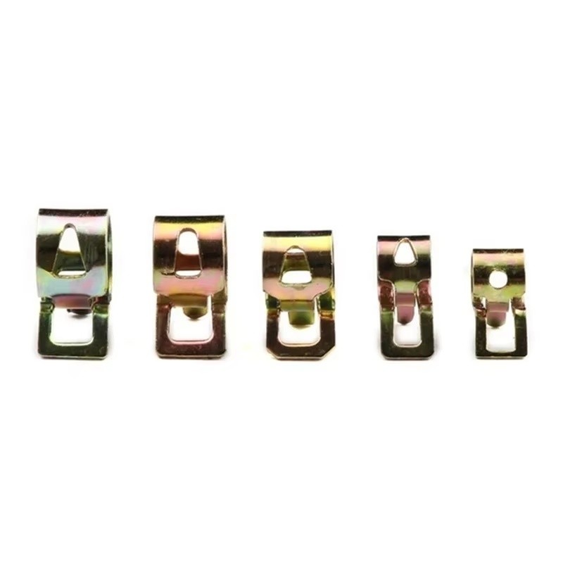 75-Piece Spring Hose Clamp Assortment Kit – 6–10mm Inner Diameter
