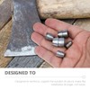 Generic 7pcs Round Hammer Wedges Multi-function Iron Wedges Axe Handle