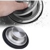 3Pcs Kitchen Sink Plug Stopper, Universal Drain Stopper, Stainless Steel