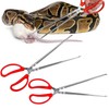 Vodolo Snake Feeding Tongs,2PCS 15 Inch Reptile Feeding Tongs,Extra Long