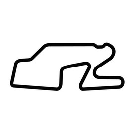 Watkins Glen International Track Decal Sticker Outline Vinyl Race Track, Die Cut Vinyl Decal for Windows, Cars, Trucks, Tool Boxes, laptops, MacBook - virtually Any Hard, Smooth Surface