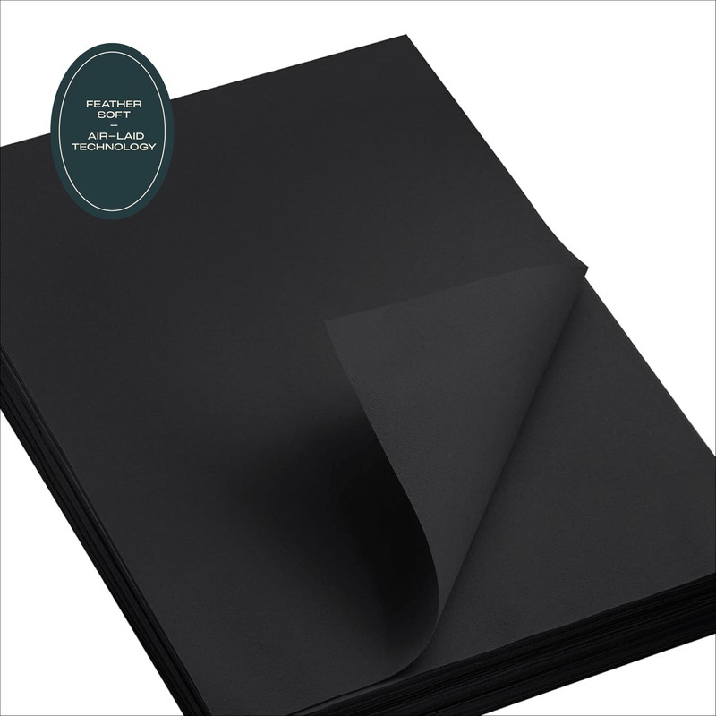 Disposable Pale Blue Paper Placemats for Dining Table - 100-Pack