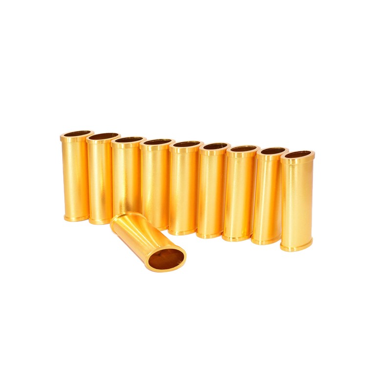 Blank Lighter Cover, Sleeve, or Case for Lighters, Gold (10