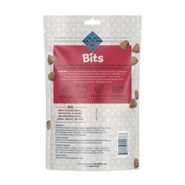 Blue Buffalo Bits Soft Dog Treats for Training, Made With Natural Ingredients & Enhanced with DHA, 11-oz. Bag