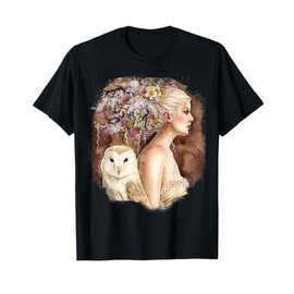 Selina Fenech Art, Blodeuwedd Bloom T-Shirt