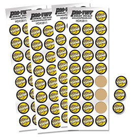 Award Decals for Softball by Pro-Tuff Decals, Softball Fielding Award Decals in Full Color 100 Softball Award Stickers (Softball Gold Glove)