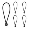 Trash Can Bands, Black,Fits 13 to 30 Gallon Trash Cans,