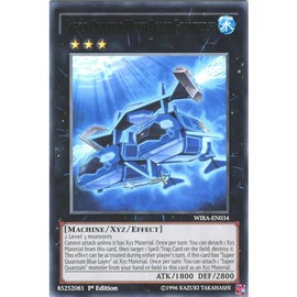 WIRA-EN034 1st Ed Super Quantal Mech Beast Grampulse Rare Card Wing Raiders Yu-Gi-Oh Single Card
