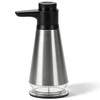 EEKEDO Stainless Steel Soap Dispenser for Hand Soap & Dish