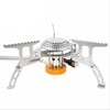 Split Gas Stove Portable Camping Stove Electron Ignition Outdoor Picnicking