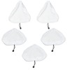 CHEOTIME 5 Pieces Steam Mop Pads Reusable Washable Microfiber Steamer