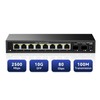 10 Port 2.5Gb Unmanaged Ethernet Switch with 8* 2.5G Base-T