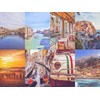 40 Piece Italian Italy Travel Wanderlust Wall Aesthetic Collage Kit,