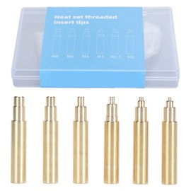 Heat Set Insert Tips M2 M2.5 M3 M4 M5 M6 Standard 936 Universal Soldering Iron Tip Set for Hakko FX 888D for Weller SP40NKUS