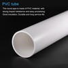 sourcing map PVC Rigid Tube Round Pipe Hardware Tubing 67.8mm