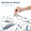 GRSSDER Reversible Nursing Pillow Cover, Ultra Soft Stretchy Minky Removable