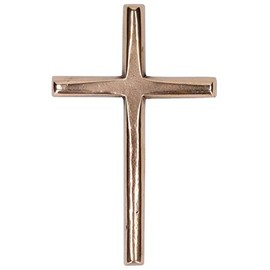 Butzon & Bercker Wall Cross Simple Elegant Bronze 10.5cm Cross Craft