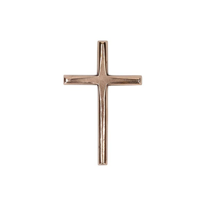 Butzon & Bercker Wall Cross Simple Elegant Bronze 10.5cm Cross