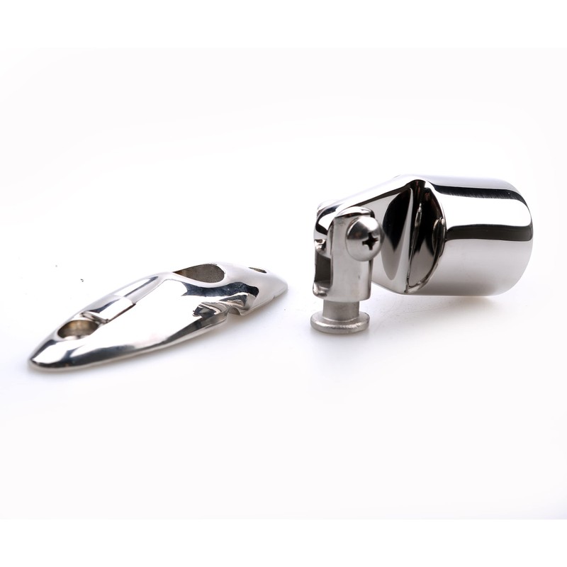 Mxeol Bimini Swivel Mount Quick Release Hinge Stainless Steel Pair