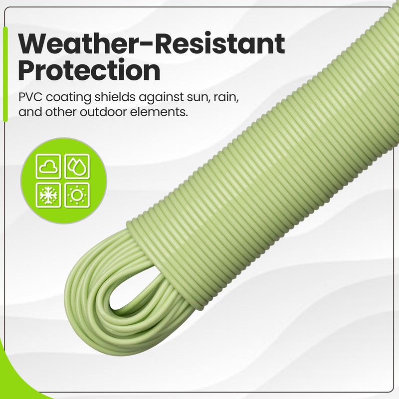 Hardys 50m Washing Line | Clothes Line with Steel Core