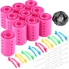 141 Pieces Hair Rollers Set Include 60 Plastic Hair Rollers