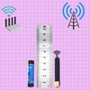 BOOBRIE Small Dual Band WIFI Antenna 2.4/5.8GHz Radio Module RPSMA