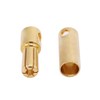 OliRC 6pairs 5.5mm Gold Plated Male and Female Bullet Banana