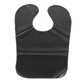 Hair Cutting Collar, Professional Waterproof Hairdressing Cape with Magnetic Buckle, Weighted Front Cutting Collar for Haircut, Hair Styling Cutting Dress Black