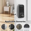 Zylenor Keyless Entry Door Lock, Smart Lock for Front Door