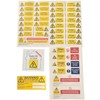 iSigns Solar Contractor Pack, Solar Panel Safety Labels Ideal for